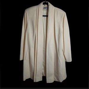 Forecaster of Boston made in USA coat cream/white size XL brand new with tag